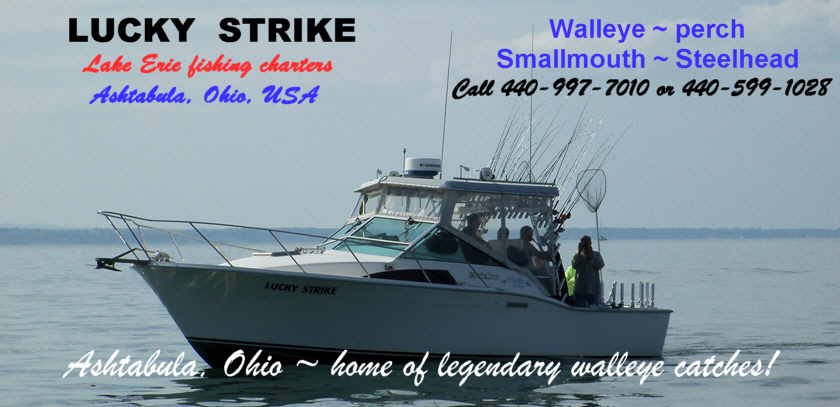 Lucky Strike ~ Ashtabula Ohio fishing charter